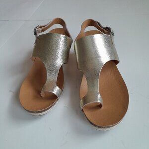 Lucky Brand Women's LK-JANESSA Wedge Sandal 9.5M